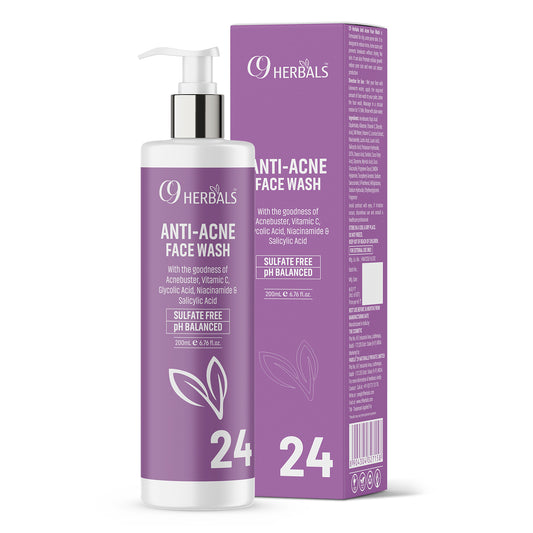 Anti- Acne Facewash | Salicylic Acid | Sulfate Free | Ph Balanced |